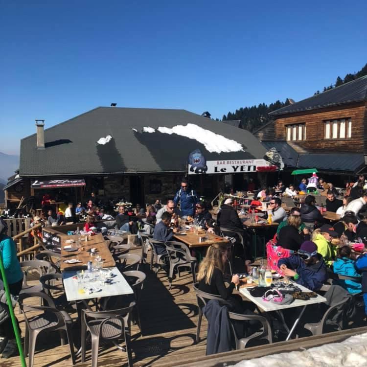 Pleine Nature Pied Pistes Piscine Chauffee Ustou Eksteriør billede