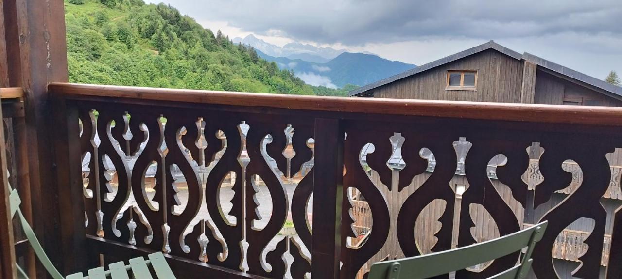 Pleine Nature Pied Pistes Piscine Chauffee Ustou Eksteriør billede